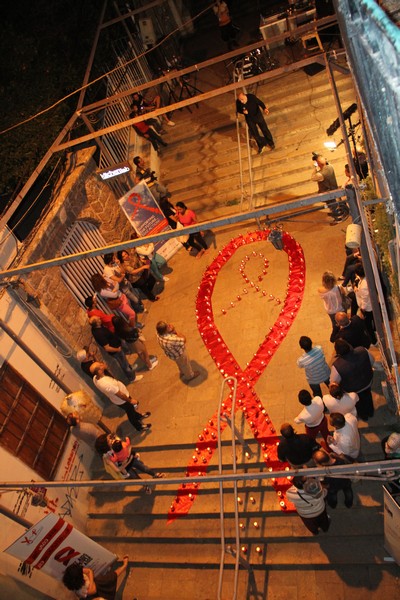 AIDS Candlelight memorial 2015